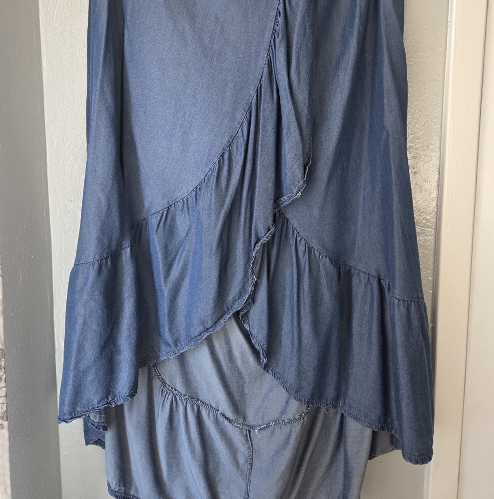 Blue Denim Women's Skirt